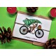 Картичка - Christmas Bike Tree - Bike Tree - на супер цена 5.00лв
