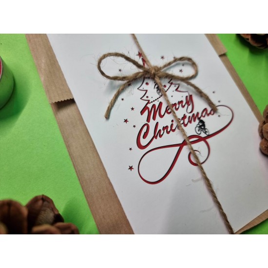 Картичка - Bike Christmas Tree - Bike Christmas Tree - на супер цена 5.00лв
