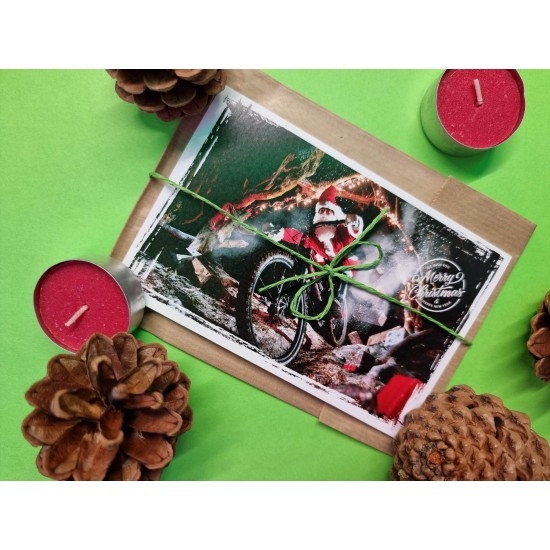 Картичка - Santa Claus Enduro Biker - Santa Claus Enduro Biker - на супер цена 5.00лв
