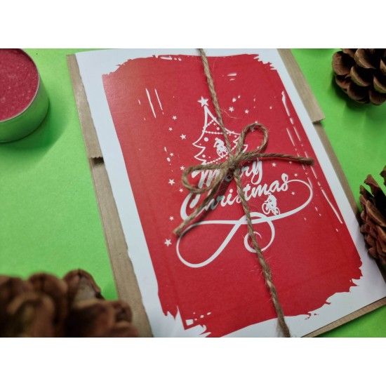 Картичка - Bike Christmas Tree - Bike Christmas Tree - на супер цена 5.00лв