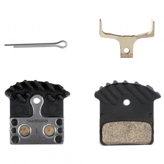 Накладки Shimano J04C - с охлаждане , метални - 92010 - на супер цена 59.00лв (30.17€)