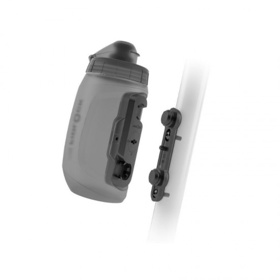 Поставка и бутилка FIDLOCK Twist Bottle 450 + Bike Base Smoke Grey - 105017-450 - на супер цена 79.00лв