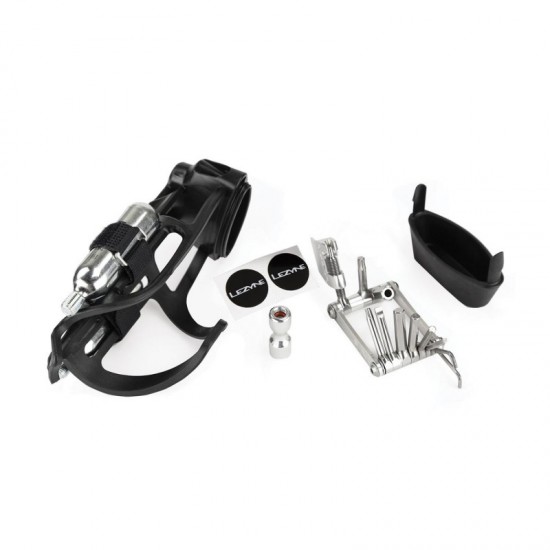 Поставка за бутилка Lezyne Tubeless FlowStorage Loaded - Black - 104106 lezyne cage - на супер цена 129.00лв