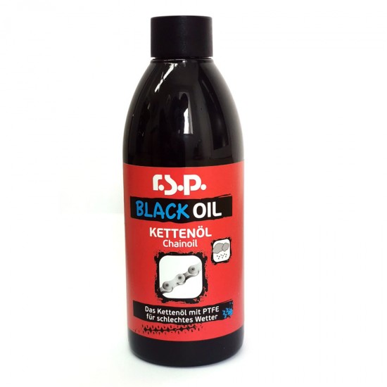 Смазка за верига R.S.P. - 250 мл - Black oil - black oil 250 - на супер цена 27.00лв Смазка за верига R.S.P. - 250 мл - Black oil - black oil 250 - на супер цена 27.00лв