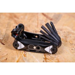 Джобен инструмент LEZYNE RAP II CO2 19 - Black Multi Tool