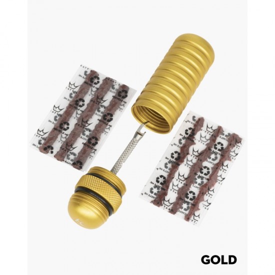 Комплект за поправка на Tubeless гуми Peaty's Holeshot Kit Matte Gold - Kit-peaty's-Gold - на супер цена 49.00лв (25.05€)