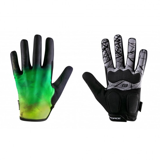 Ръкавици Force MTB Core Green - 202011 - на супер цена 49.00лв