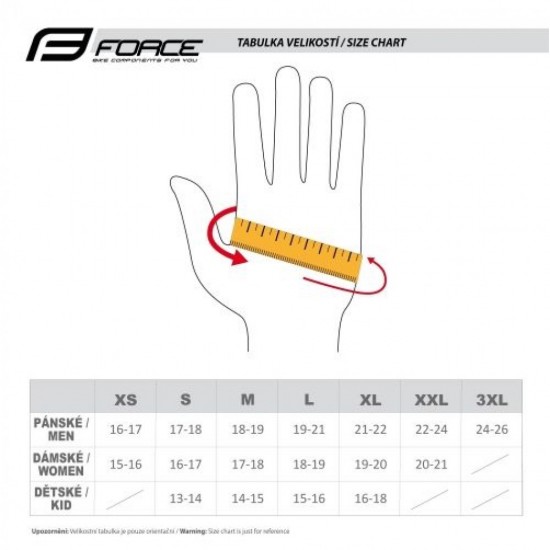 Ръкавици Force MTB Core Green - 202011 - на супер цена 49.00лв