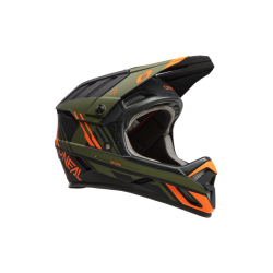 Каска O'NEAL BACKFLIP STRIKE V.23 BLACK/ORANGE/OLIVE