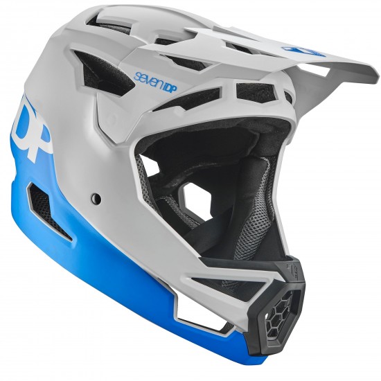 Каска FullFace 7 Protection Project 23 ABS - WHITE / BLUE - WHITE / BLUE - на супер цена 319.00лв