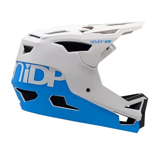 Каска FullFace 7 Protection Project 23 ABS - WHITE / BLUE - WHITE / BLUE - на супер цена 319.00лв