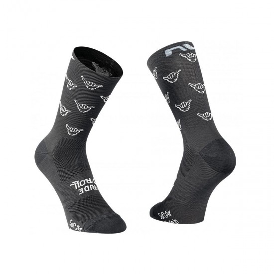 Чорапи NORTHWAVE RIDE &ROLL black - 300023- RIDE &ROLL black - на супер цена 29.00лв