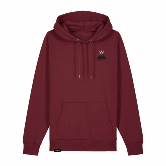 Суичър Peaty's AW25 PubWear Hoody - Summit / Burgundy - Summit / Burgundy - на супер цена 169.00лв (86.41€)