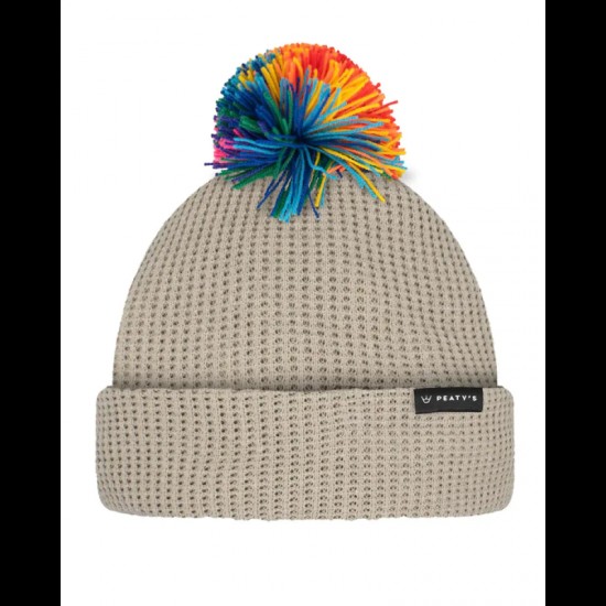 Шапка Peaty's AW25 RideWear Bobble - Latte - Merino Beanie - Grey / Sour Lime - на супер цена 35.28€ (69.00лв) Шапка Peaty's AW25 RideWear Bobble - Latte - Merino Beanie - Grey / Sour Lime - на супер цена 35.28€ (69.00лв)