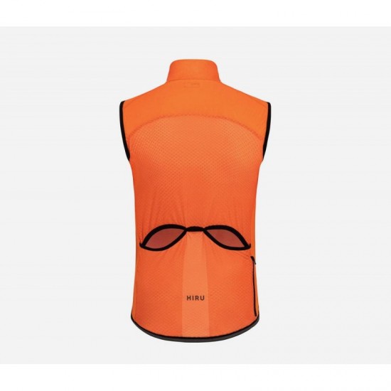 Ветровка HIRU CORE WINDBREAKER GILET - ORANGE - GILET - ORANGE - на супер цена 139.00лв (71.07€)