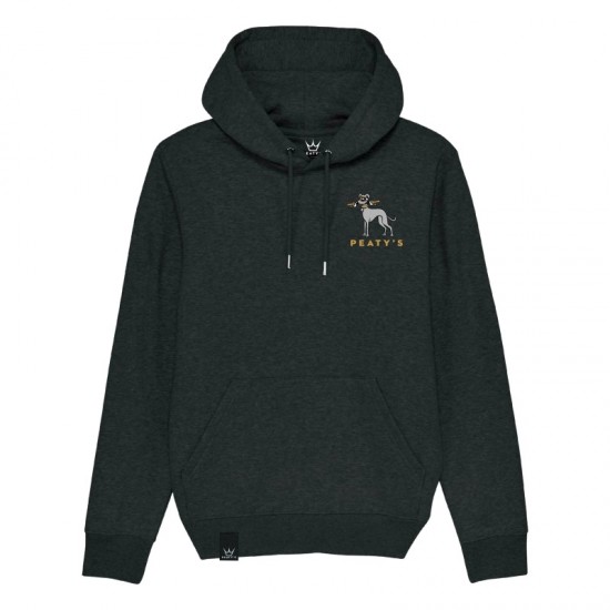Суичър Peaty's AW23 RideWear Hoody - Whippet / Dark Heather Grey - hoodie-Dark Heather Grey - на супер цена 169.00лв