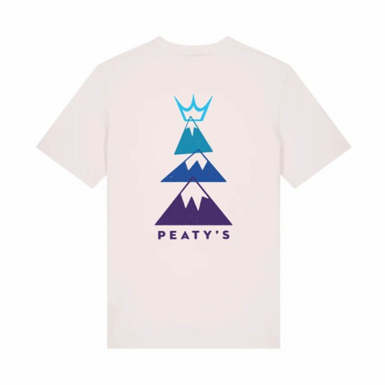 Тениска Peaty's AW25 PubWear Tee - Summit / Vintage White - Summit / Vintage White - на супер цена 65.00лв (33.23€)
