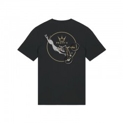 Тениска Peaty's AW25 PubWear Tee - Superdog / Black