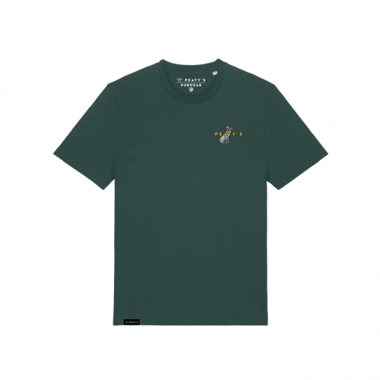 Тениска Peaty's AW25 PubWear Tee - Superdog / Glazed Green - Superdog / Glazed Green - на супер цена 65.00лв (33.23€)