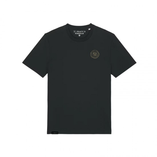 Тениска Peaty's AW25 PubWear Tee - Trail Build Crew / Black - Trail Build Crew / Black - на супер цена 65.00лв (33.23€)