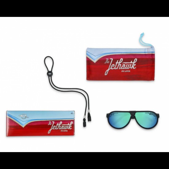 Очила за колоездене Pit Viper The Exec Jethawk Sunglasses - Polarized Blue-Green Lens - E-JH-HEATISD-POL - на супер цена 179.00лв