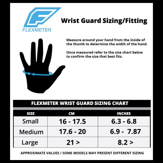Протектори за китки DEMON Flexmeter Wrist Guard Single - Flexmeter Wrist Guard Single - на супер цена 65.00€