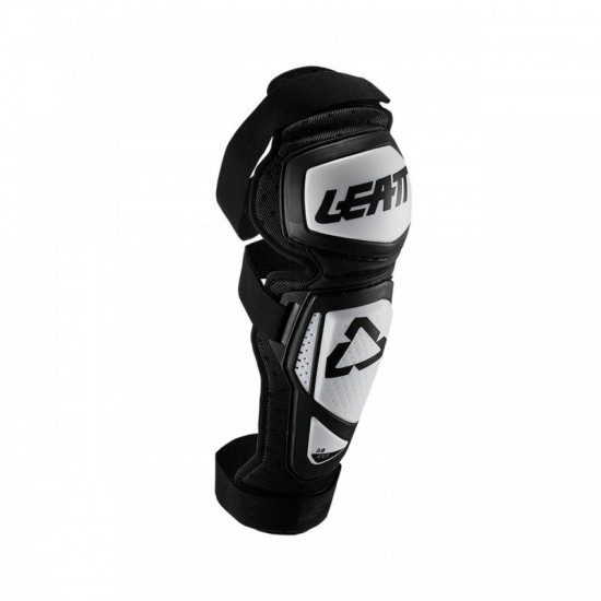 Наколенки LEATT Knee & Shin Guard 3.0 EXT White/Black - 200006 - на супер цена 179.00лв