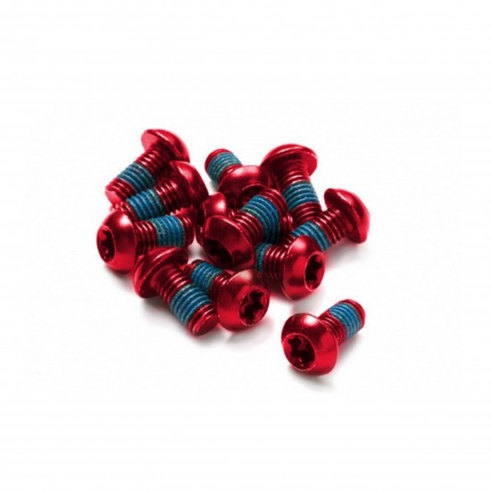 Болтове за ротор Brakco 12 броя - червени - rotor bolt red - на супер цена 15.00лв