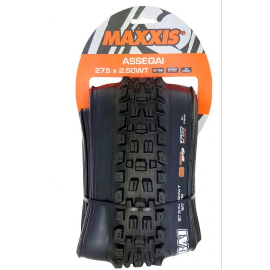 Външна гума Maxxis Assegai 3C Maxx Terra / EXO / TR / WT 27,5" x 2,50 - 11013 - на супер цена 109.00лв