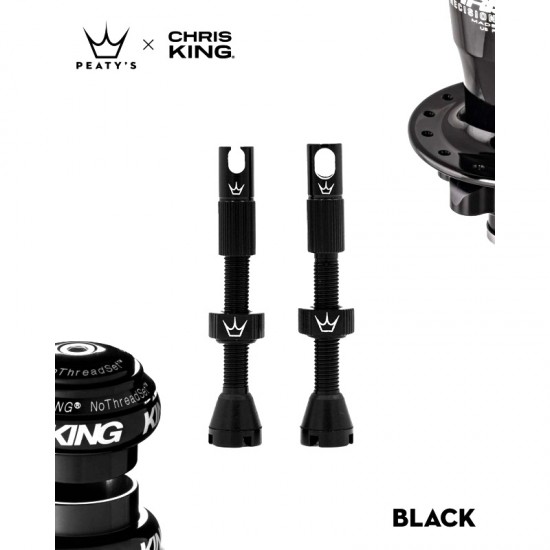 Вентили Peaty's x Chris King (MK2) 42mm Black - 13027-Black - на супер цена 55.00лв Вентили Peaty's x Chris King (MK2) 42mm Black - 13027-Black - на супер цена 55.00лв
