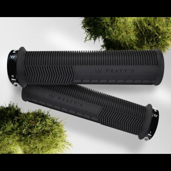 Грипове Peaty's Monarch Grip - Mushroom - Thin - Black - Mushroom - Thin - Black - на супер цена 49.00лв