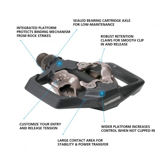 Педали автоматични SHIMANO PD-ME700, SPD - PD-ME700, SPD - на супер цена 95.00лв Педали автоматични SHIMANO PD-ME700, SPD - PD-ME700, SPD - на супер цена 95.00лв