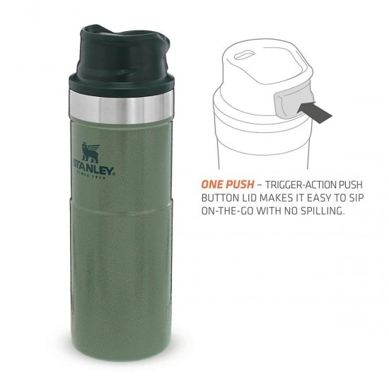Чаша за път STANLEY THE TRIGGER-ACTION TRAVEL MUG - 470 мл - 6939236348065 - на супер цена 75.90лв