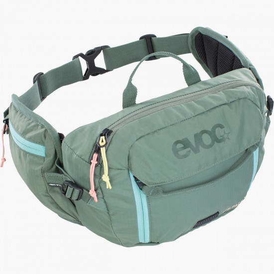 Чанта за кръста EVOC HIP PACK 3L + 1.5l Bladder OLIVE - 102506307 - на супер цена 219.00лв Чанта за кръста EVOC HIP PACK 3L + 1.5l Bladder OLIVE - 102506307 - на супер цена 219.00лв