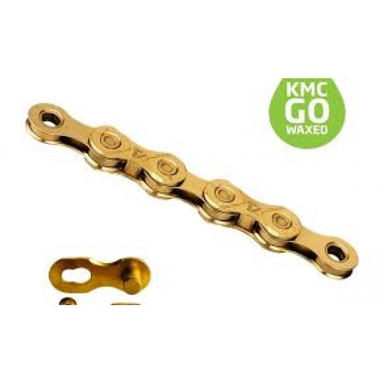 Верига KMC X12 Gold - 12 ск 126 звена - 24003 - на супер цена 99.00лв (50.62€)